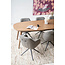 Eleonora Eettafel Elijah 260x100 cm - bruin