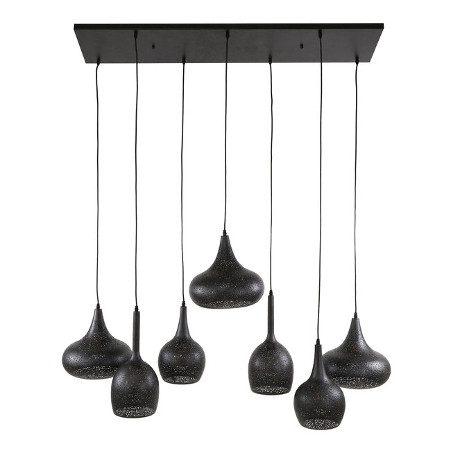 WoonStijl Hanglamp 4+3 zip