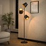 WoonStijl Vloerlamp 3x Kinetic / Charcoal