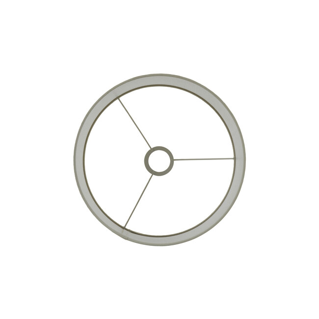 Light en Living Lampenkap cilinder 40-40-30 cm BRESKA parel wit