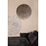 PTMD Wandornament Zapp Wit geribbeld rond L