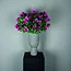 PTMD Kunstbloem roze azalea met bladeren