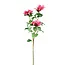 PTMD Kunstbloem roze azalea met bladeren