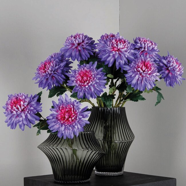 PTMD Kunstbloem Paars Mum