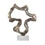 PTMD Ornament Maryan Brass aluminium op marmeren voet S