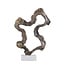 PTMD Ornament Maryan Brass aluminium op marmeren voet L