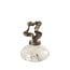 PTMD Ornament Maryan Parelvormig met aluminium deksel S