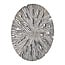PTMD Wandornament Bonte Creme MDF Wavy rond L