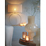 Light en Living Ovale Lampenkap BRESKA in Parelwit - Stijlvol design in diverse maten
