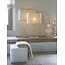 Light en Living Lampenkap ovaal BRESKA parel wit - Diverse maten