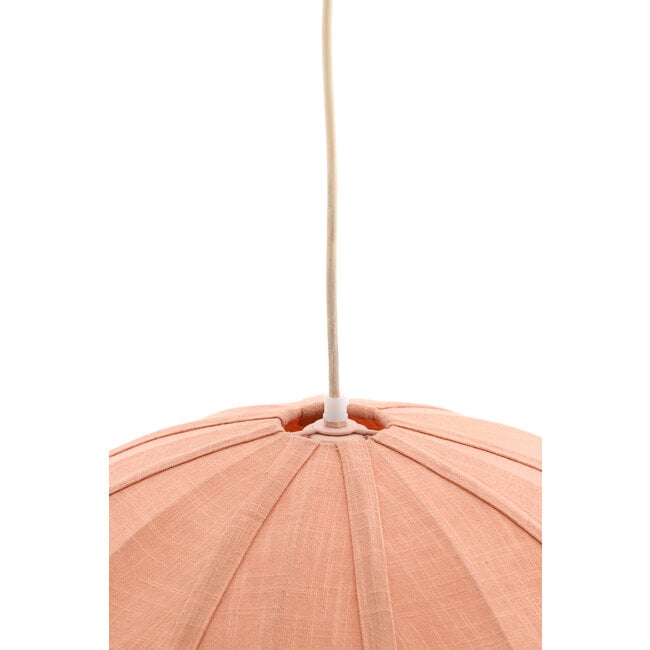 Light en Living Hanglamp Ø50X20 cm Cesano licht roze