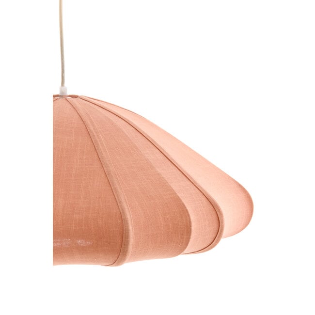 Light en Living Hanglamp Ø50X20 cm Cesano licht roze