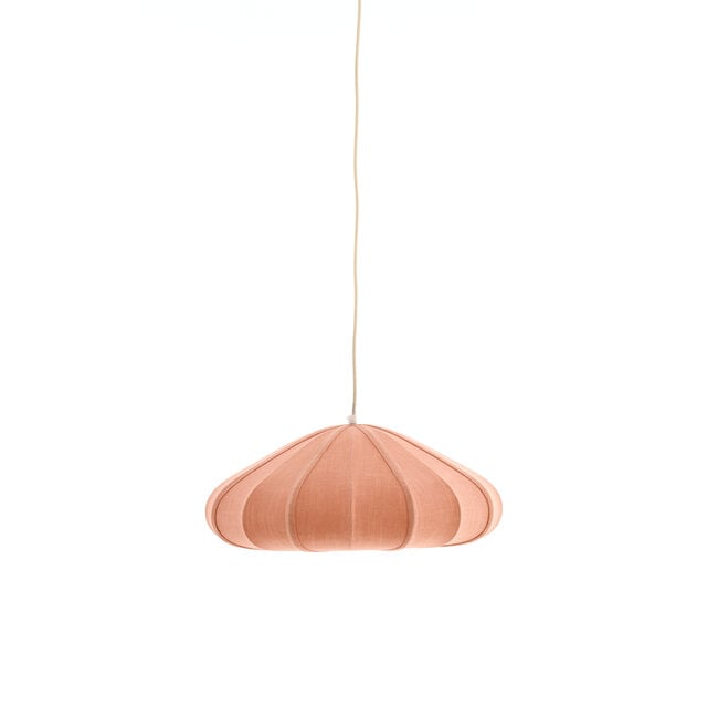Light en Living Hanglamp Ø50X20 cm Cesano licht roze