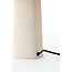 Light en Living Tafellamp Ø25X50 Cm Musaby linnen wit
