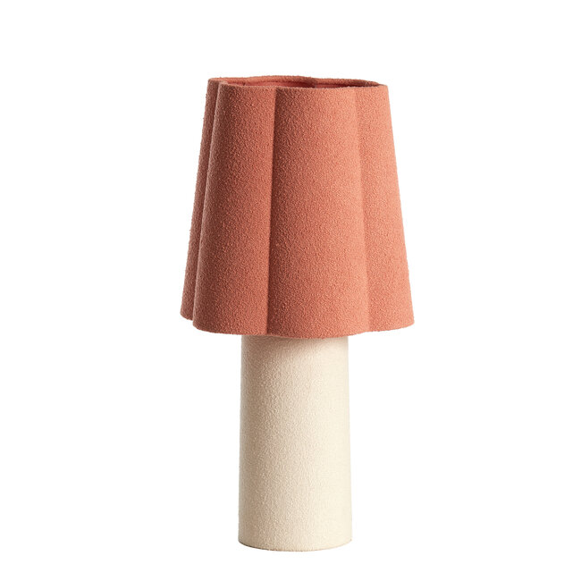 Light en Living Tafellamp Ø25X50 Cm Musaby wit+roze