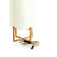 Light en Living Tafellamp 21,5X21,5X50,5 Cm WYN hout Natur+Linen Creme