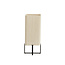 Light en Living Tafellamp 21,5X21,5X50,5 Cm WYN Mat zwart+touw creme