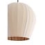 Light en Living Hanglamp Ø35X33 cm ZAGORI bouclé zand