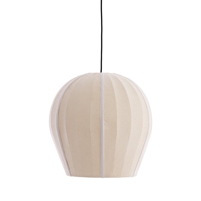 Light en Living Hanglamp Ø35X33 cm ZAGORI bouclé zand