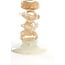 Light en Living Kandelaar Ø11,5X35 Cm ESTINA creme+bruin