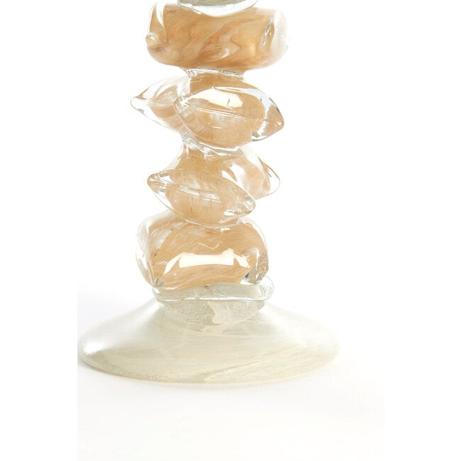 Light en Living Kandelaar Ø11,5X23 cm ESTINA creme+bruin