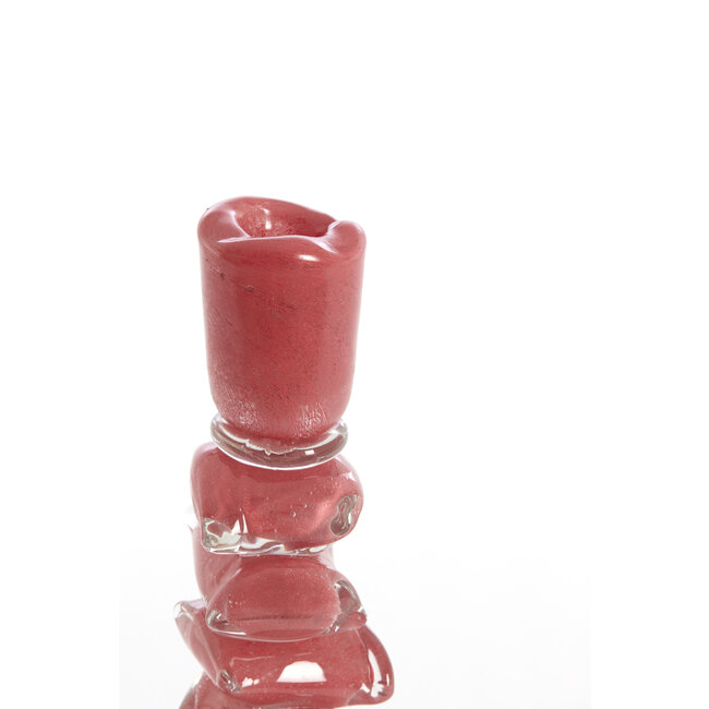 Light en Living Kandelaar Ø11,5X23 cm ESTINA rood