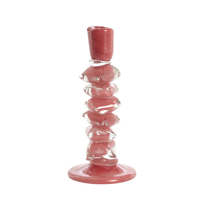 Light en Living Kandelaar Ø11,5X29,5 cm ESTINA rood