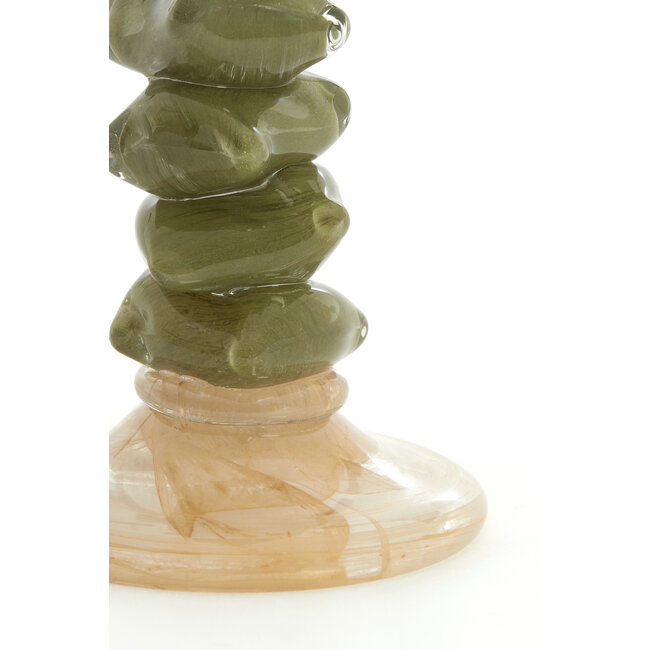 Light en Living Kandelaar Ø11,5X23 cm ESTINA groen