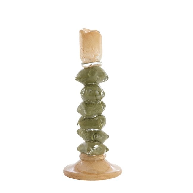 Light en Living Kandelaar Ø11,5X29,5 cm ESTINA groen