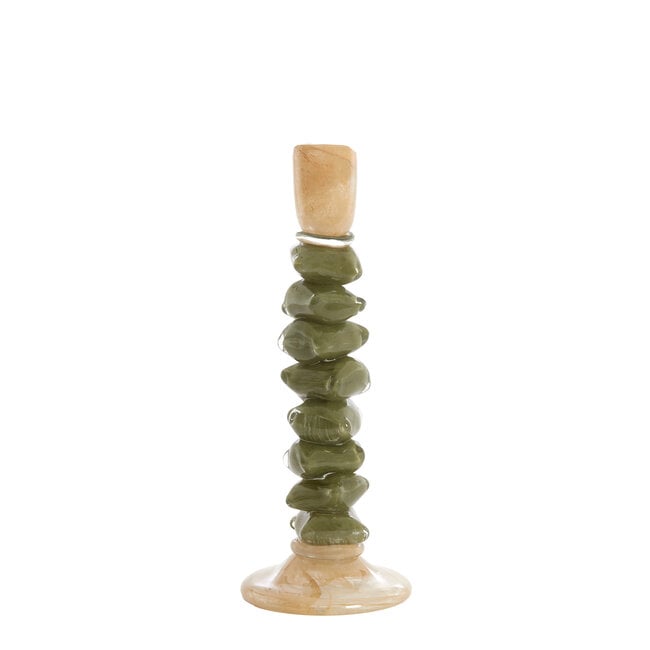 Light en Living Kandelaar Ø11,5X35 Cm ESTINA groen