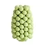 Light en Living Vaas deco Ø18X28 cm BOYANG keramiek shiny groen