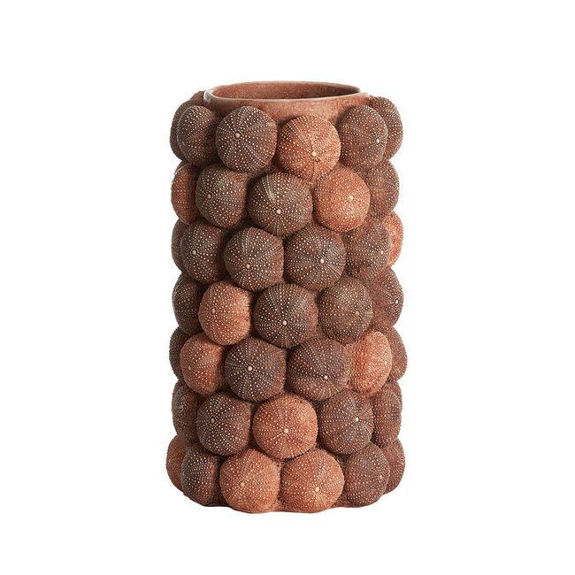 Light en Living Vaas deco Ø19X32,5 cm ZEEËGEL koraal rood