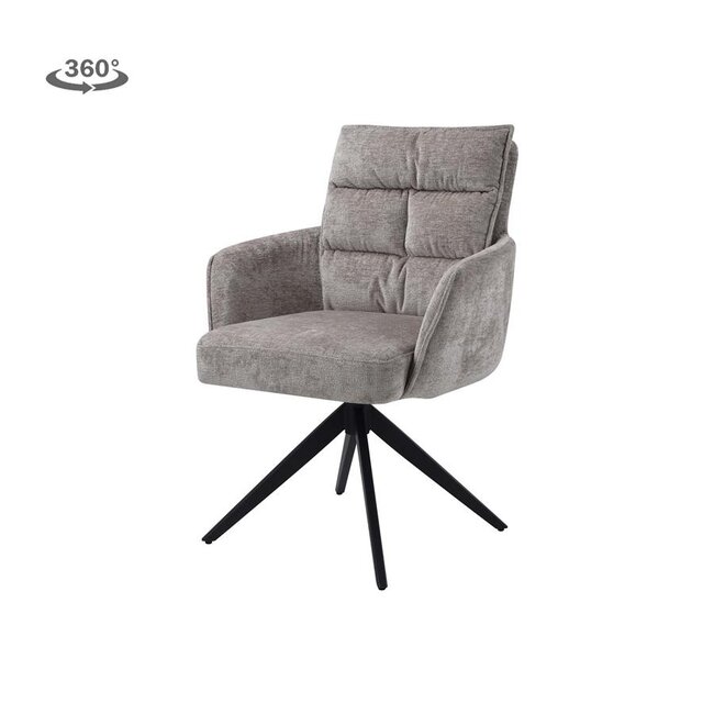 Tower Living Rosora Armstoel - HZ6068-04 beige (draaibaar)
