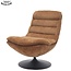 Tower Living Marano Fauteuil - Harmony 56 caramel brown (draaibaar)