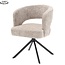 Tower Living Mura Armstoel - fabric Haga 30 beige (draaibaar)
