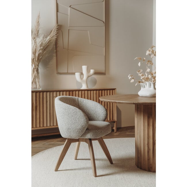 Tower Living Crotone Eetkamertafel 130 cm - Showroommodel