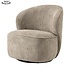 Tower Living Belvi Fauteuil - fabric AJ3019-11 Beige (draaibaar)