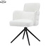 Tower Living Rumo Armstoel - fabric ATS118-2 ecru (draaibaar)