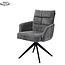 Tower Living Rosora Armstoel - HZ6068-85 grey (draaibaar)
