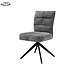 Tower Living Rosora Stoel - HZ6068-85 grey (draaibaar)