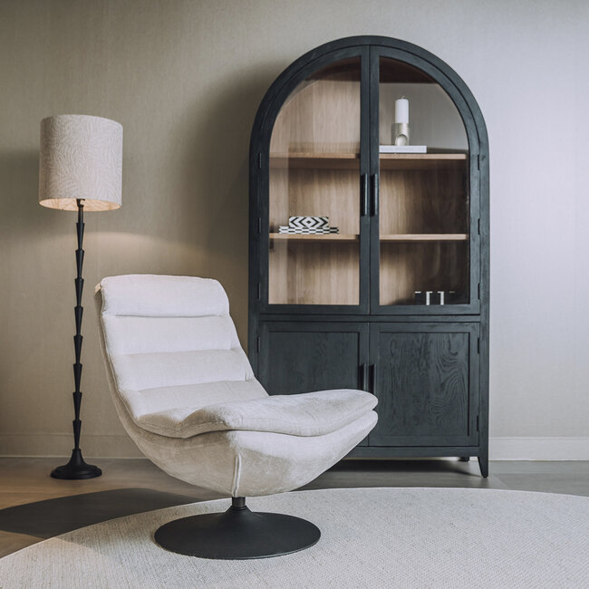 Tower Living Marano Fauteuil - Harmony 02 almond white (draaibaar)