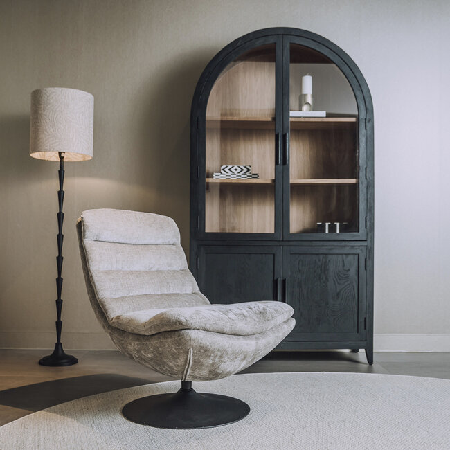 Tower Living Marano Fauteuil - Harmony 04 ice grey (draaibaar)