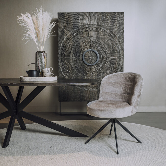 Tower Living Carro Stoel - Harmony 04 ice grey
