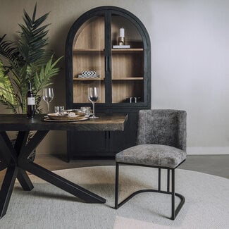 Tower Living Archi Stoel - fabric Eden 20 graphite