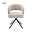 Tower Living Mura Armstoel - fabric Haga 30 beige (draaibaar)