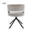 Tower Living Mura Armstoel - fabric Haga 09 silver (draaibaar)