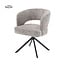 Tower Living Mura Armstoel - fabric Haga 09 silver (draaibaar)