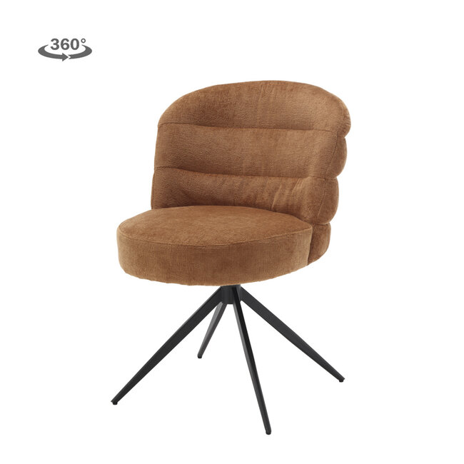 Tower Living Carro Stoel - Harmony 56 caramel brown
