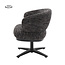 Tower Living Perca Lounge Armstoel - fabric TED 17 blue-grey