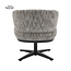 Tower Living Perca Lounge Armstoel - fabric TED 8 white-grey